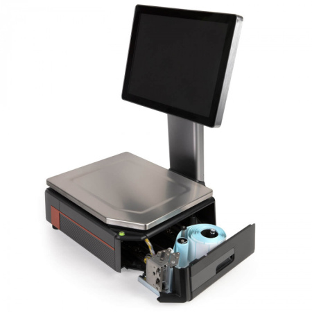 Весы с печатью этикеток M-ER 727 PM